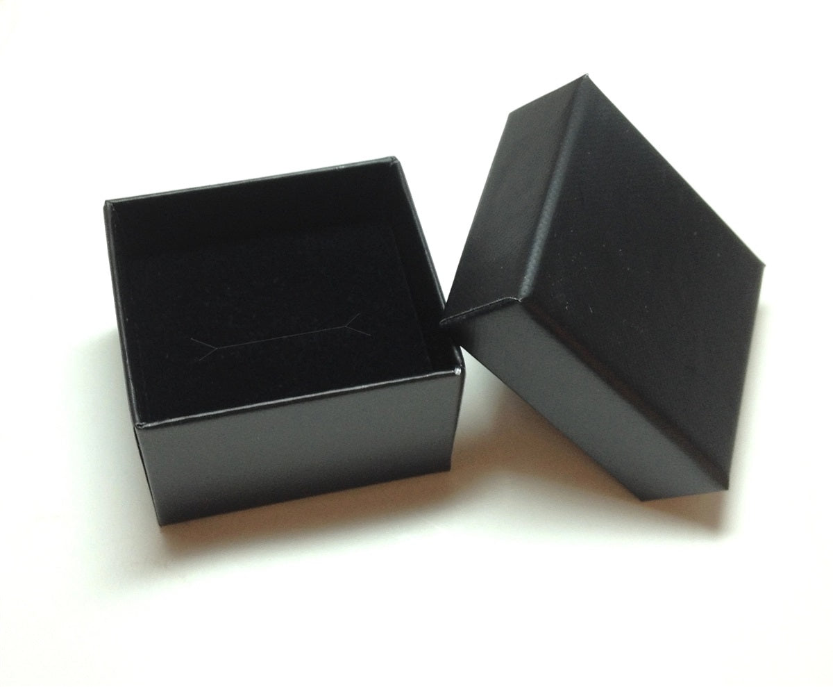 Men's Designer Black Titanium Ring with Hammered Finish | 7mm